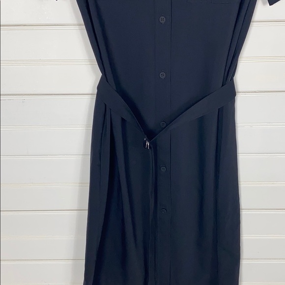 Theory Stenna 4 Pocket Shirt Dress Size 4 - Picture 6 of 11